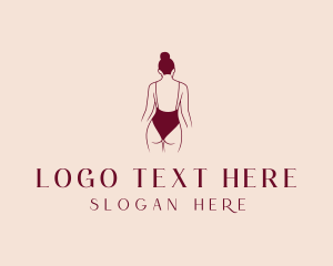 Dermatologist - Bikini Fashion Swimwear logo design