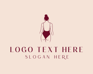 Bikini Fashion Swimwear Logo