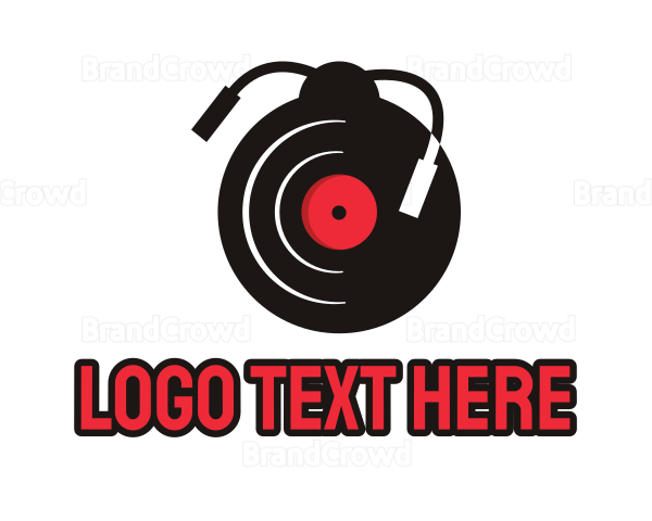 Music Vinyl Ladybug Logo