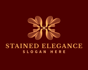 Elegant Star Waves logo design