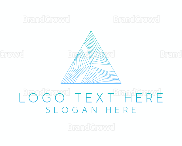 Creative Tech Pyramid Logo