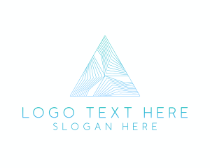 Tech - Creative Tech Pyramid logo design