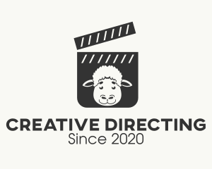 Directing - Sheep Film Clapperboard logo design