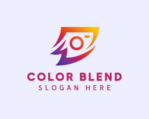 Colorful Photo Studio logo design