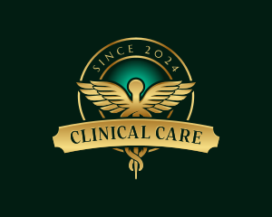 Caduceus Medical Healthcare logo design