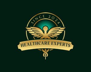 Caduceus Medical Healthcare logo design