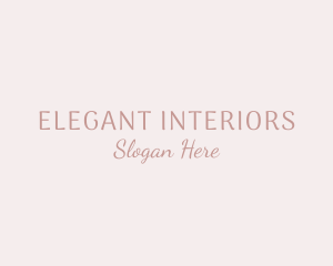 Elegant Cursive Beauty logo design