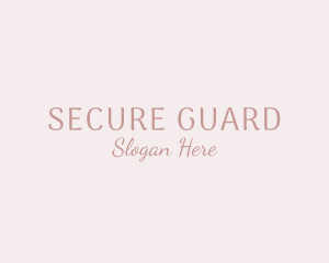 Scent - Elegant Cursive Beauty logo design