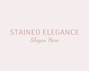 Elegant Cursive Beauty logo design