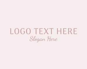 Beauty - Elegant Cursive Beauty logo design