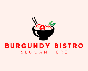 Asian Soup Bowl logo design