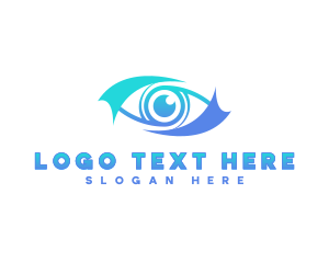 Protection - Security Eye Surveillance logo design