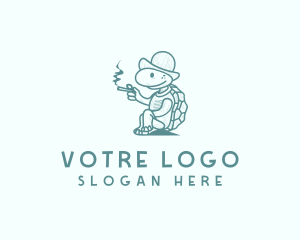 Cartoon - Cartoon Turtle Pet logo design