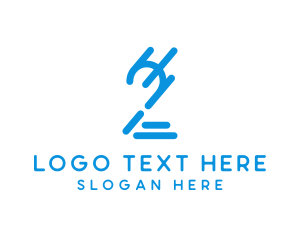 Technology - Business Outline Number 2 logo design