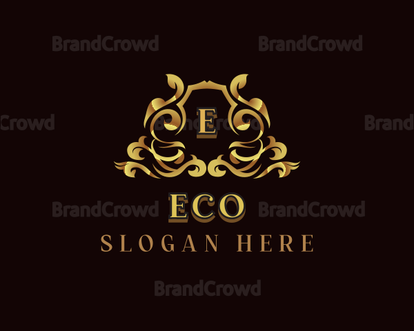 Luxury Ornamental Crest Logo