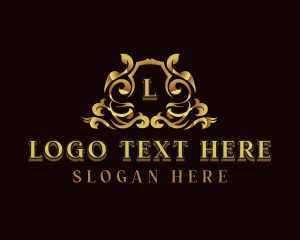 Luxury Ornamental Crest Logo