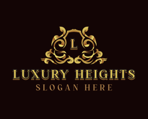 Luxury Ornamental Crest logo design