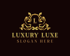 Luxury Ornamental Crest logo design