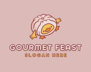 Duck Dumpling Gourmet logo design