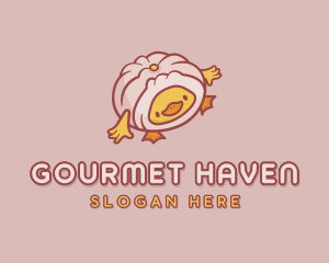 Duck Dumpling Gourmet logo design