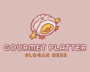 Duck Dumpling Gourmet logo design