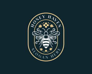 Natural Bee Farm logo design