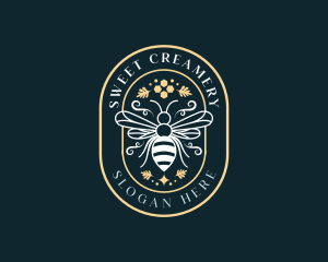 Natural Bee Farm logo design