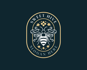 Natural Bee Farm logo design