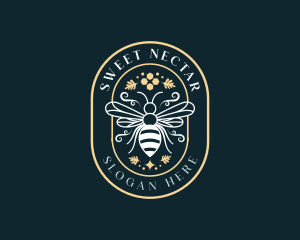 Natural Bee Farm logo design