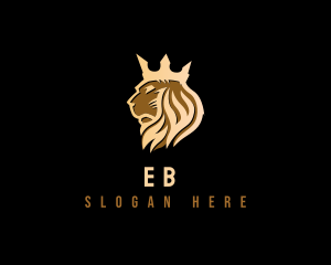 Lion Crown Royalty Logo