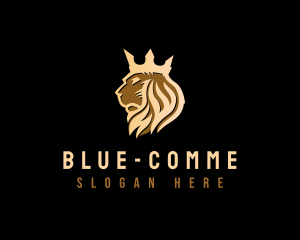 Luxury - Lion Crown Royalty logo design