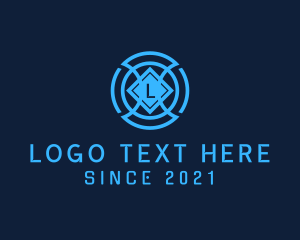 Letter Ps - Digital Tech Programming logo design