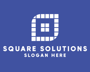 Squares - Home Window Realty logo design