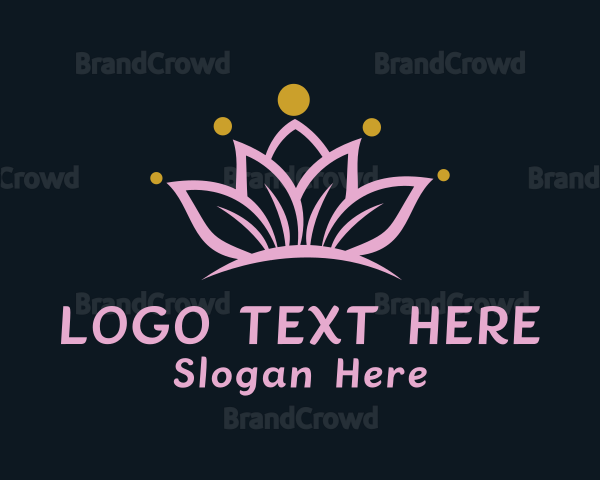 Beauty Spa Crown Logo