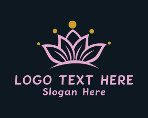Pageant - Beauty Spa Crown logo design