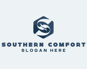 Business Company Letter S logo design