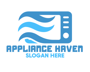 Hot Microwave Appliance logo design