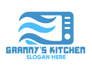 Hot Microwave Appliance logo design