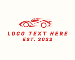 Drive - Fast Car Racing logo design