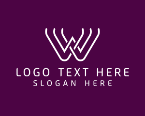 Letter - Generic Business Letter W logo design