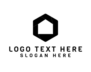 Hexagonal - House Hexagon Realty logo design