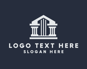 Masonry - Ancient Architecture Building logo design