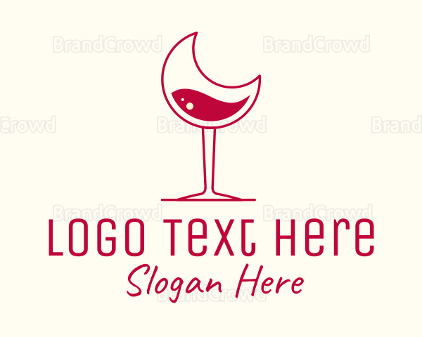 Moon Wine Glasss Logo