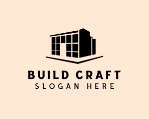 Industrial Building Warehouse logo design