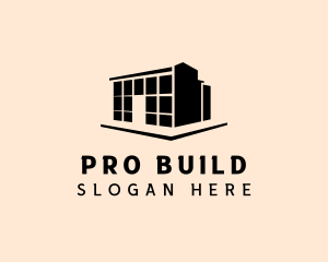 Industrial Building Warehouse logo design