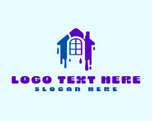 Refurbish - Contractor Renovation Painting logo design