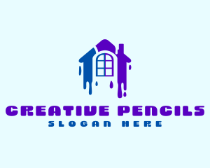 Contractor Renovation Painting logo design