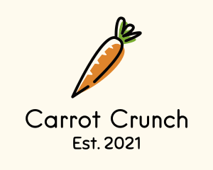 Carrot - Carrot Farm Vegetable logo design