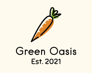 Carrot Farm Vegetable logo design