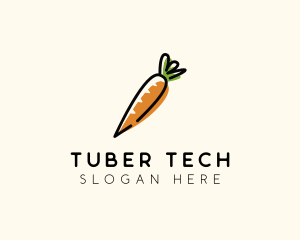 Carrot Farm Vegetable logo design